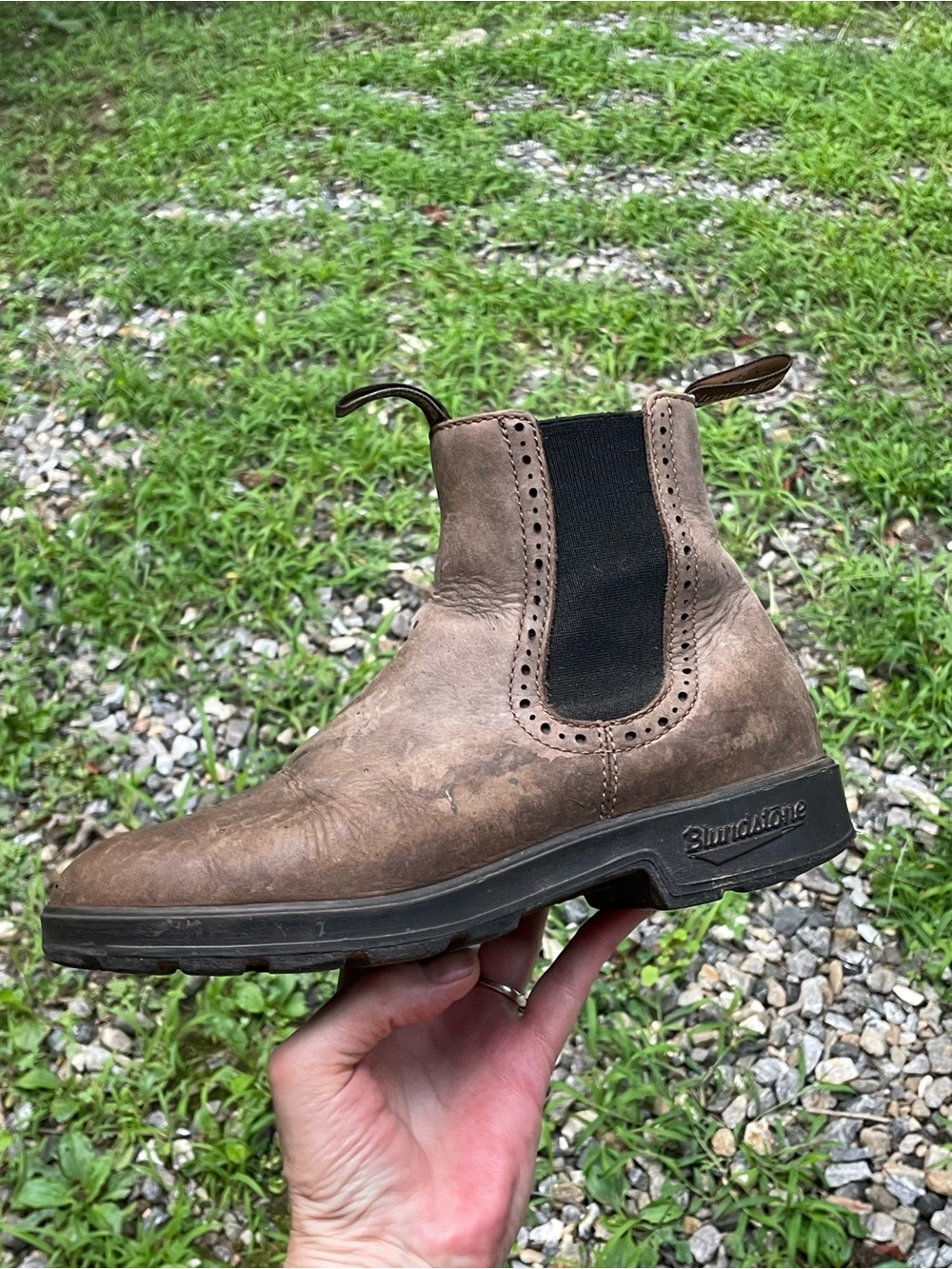 Blundstone Rustic Brown Chelsea boots 8 Woman’s